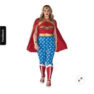 Brand new in package Plus Wonder Woman costume